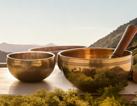 Firefly Tibetan singing bowls in mid day 39218
